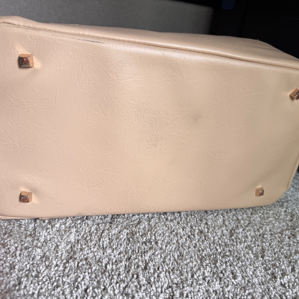 BEIS Mini Weekender- Beige - Picture 3 of 6
